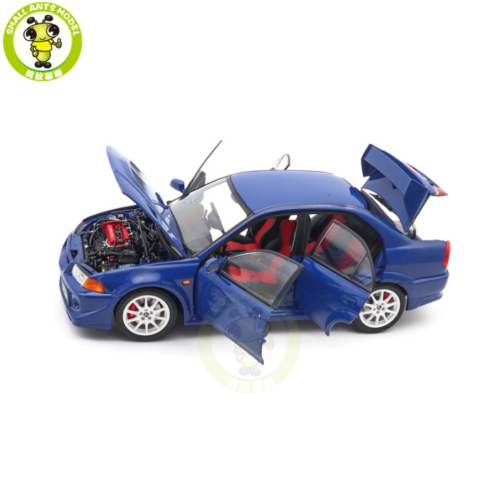 1/18 MOTORHELIX Mitsubishi Lancer Evolution EVO VI 6 (6.5) Diecast Model Toy Car Gifts For Father Friends