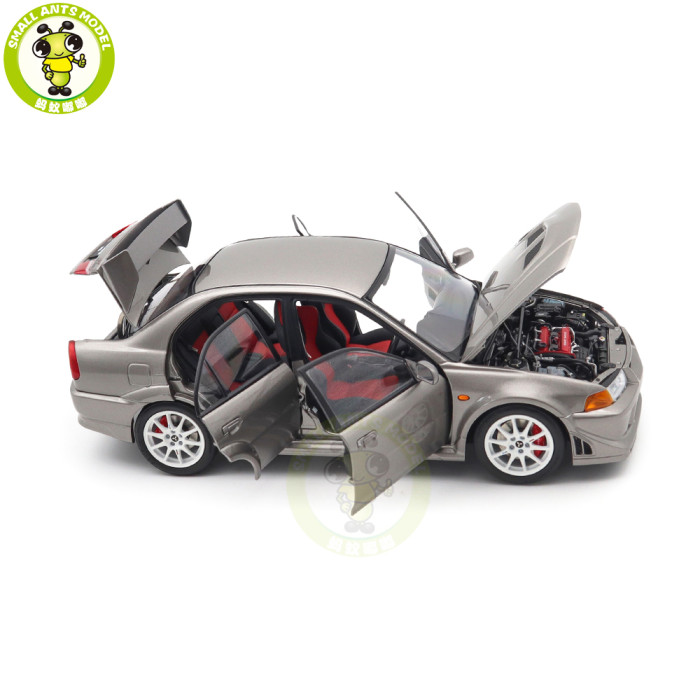 1/18 MOTORHELIX Mitsubishi Lancer Evolution EVO VI 6 (6.5) Diecast Model Toy Car Gifts For Father Friends