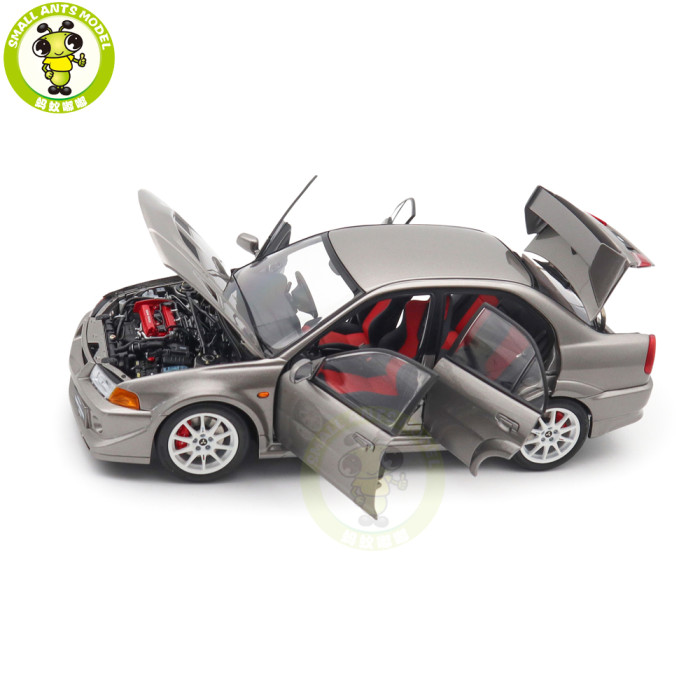 1/18 MOTORHELIX Mitsubishi Lancer Evolution EVO VI 6 (6.5) Diecast Model Toy Car Gifts For Father Friends