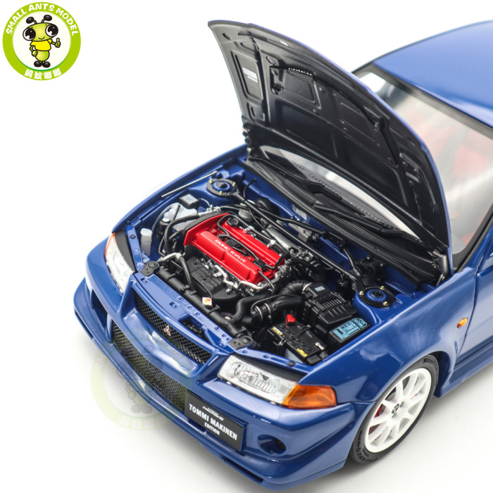 1/18 MOTORHELIX Mitsubishi Lancer Evolution EVO VI 6 (6.5) Diecast Model Toy Car Gifts For Father Friends