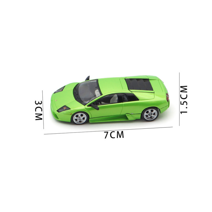 1/64 LCD Lamborghini Murcielago Diecast Model Car Gifts For Father Friends