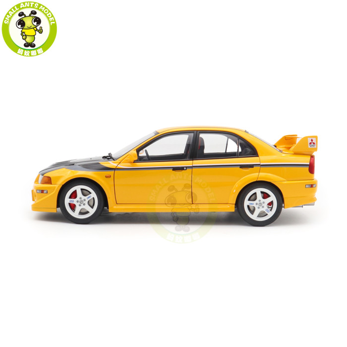 1/18 MOTORHELIX Mitsubishi Lancer Evolution EVO VI 6 (6.5) Diecast Model Toy Car Gifts For Father Friends