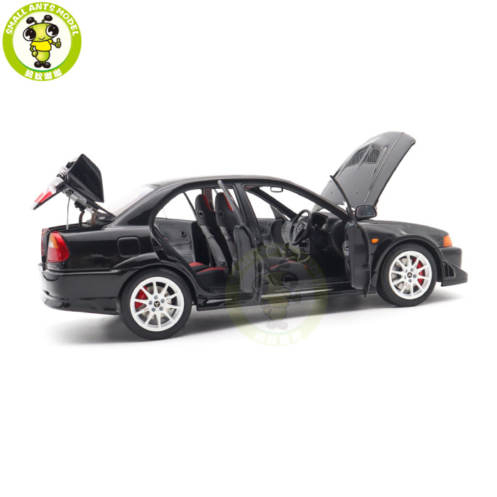 1/18 MOTORHELIX Mitsubishi Lancer Evolution EVO VI 6 (6.5) Diecast Model Toy Car Gifts For Father Friends