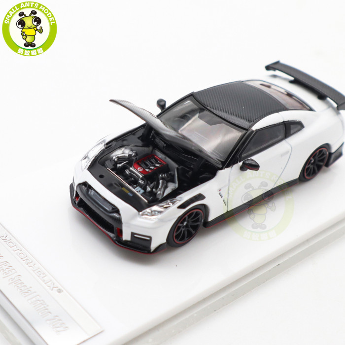 1/64 MOTORHELIX Nissan GT R GT-R R35 NISMO Special Edition 2022 Diecast Model Toy Car Gifts For Father Friends