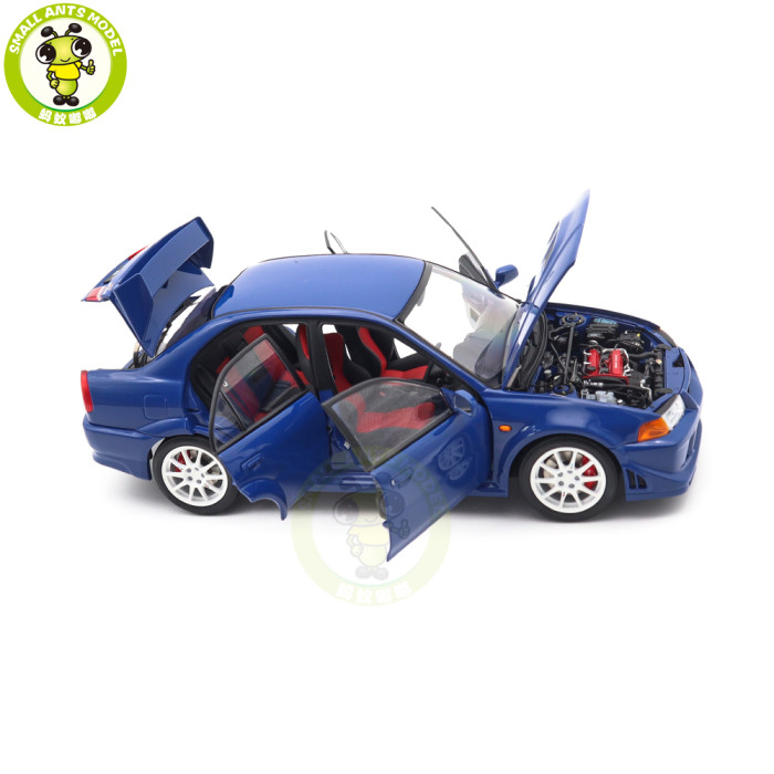 1/18 MOTORHELIX Mitsubishi Lancer Evolution EVO VI 6 (6.5) Diecast Model Toy Car Gifts For Father Friends