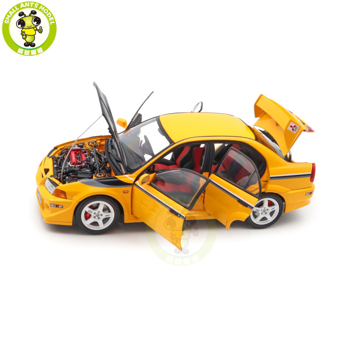 1/18 MOTORHELIX Mitsubishi Lancer Evolution EVO VI 6 (6.5) Diecast Model Toy Car Gifts For Father Friends