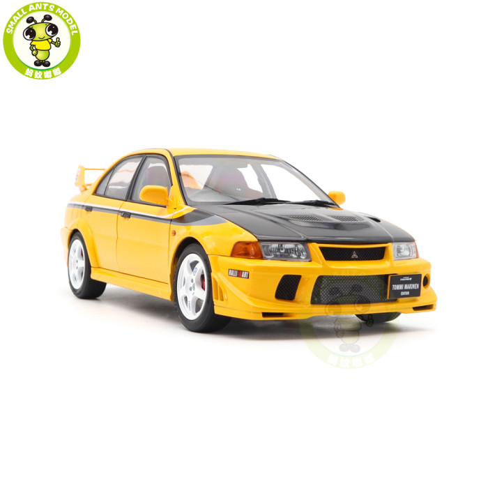 1/18 MOTORHELIX Mitsubishi Lancer Evolution EVO VI 6 (6.5) Diecast Model Toy Car Gifts For Father Friends