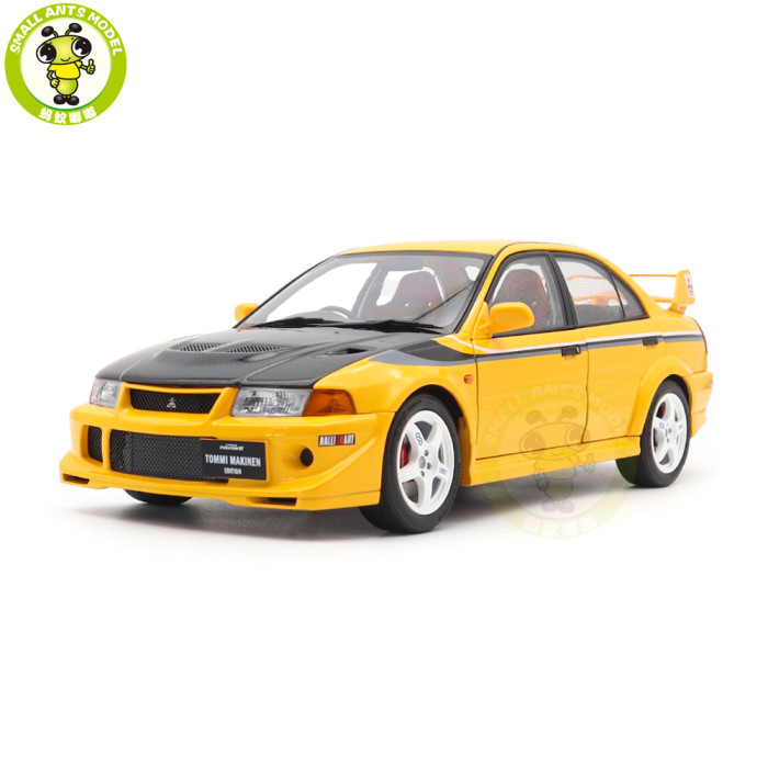 1/18 MOTORHELIX Mitsubishi Lancer Evolution EVO VI 6 (6.5) Diecast Model Toy Car Gifts For Father Friends