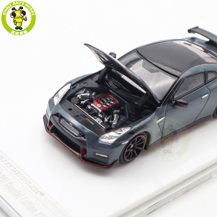 1/64 MOTORHELIX Nissan GT R GT-R R35 NISMO Special Edition 2022 Diecast Model Toy Car Gifts For Father Friends