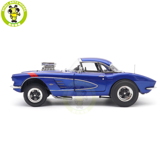 1/18 1961 Chevrolet Corvette Gasser ACME Diecast Model Car Toys Gifts