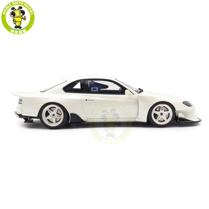 1/18 Kyosho Samural Nissan Silvia S15 Khyzyl Saleem White Resin Model Gifts For Friends