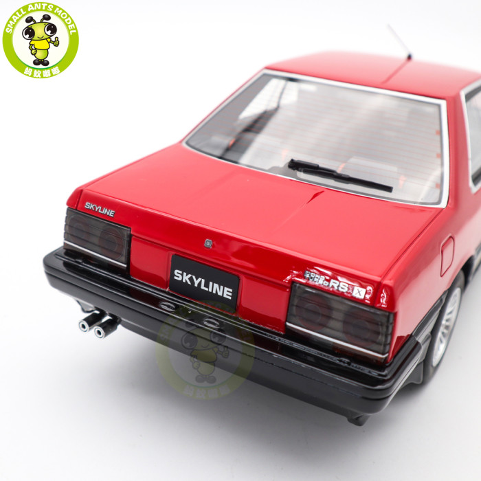 1/18 Kyosho Samural Nissan Skyline 2000 Turbo Intercooler RS-X Resin Model Gifts For Friends