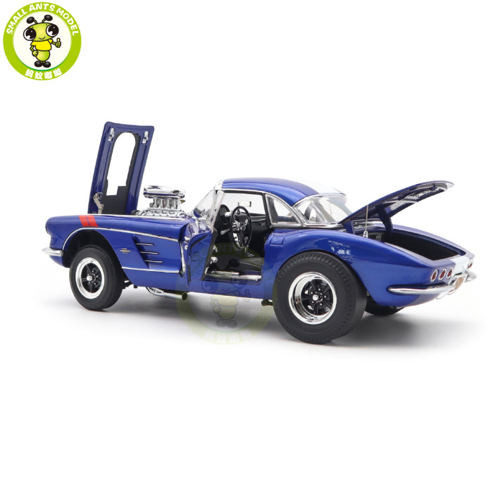 1/18 1961 Chevrolet Corvette Gasser ACME Diecast Model Car Toys Gifts