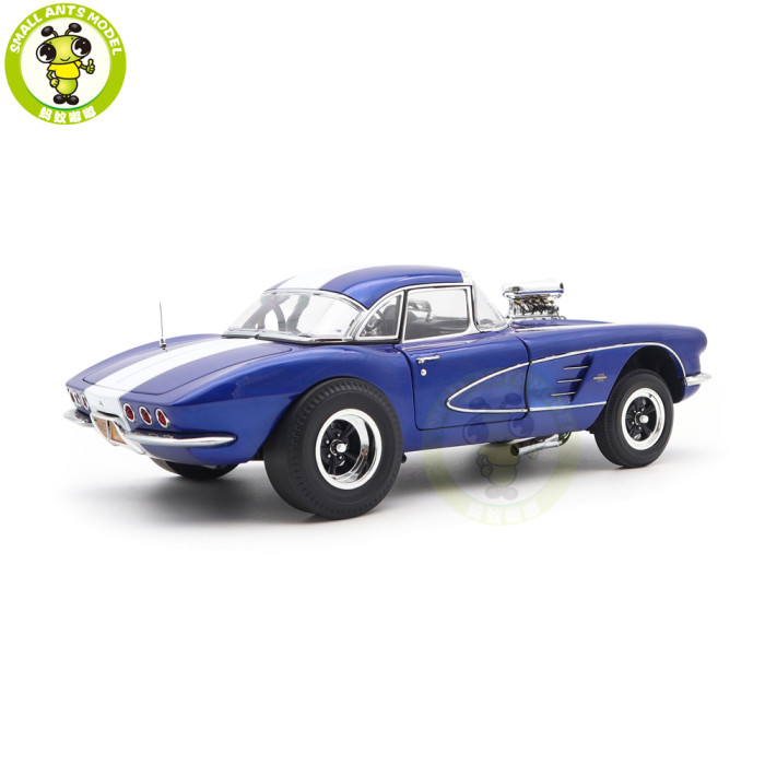 1/18 1961 Chevrolet Corvette Gasser ACME Diecast Model Car Toys Gifts