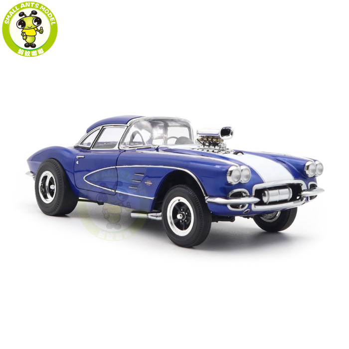 1/18 1961 Chevrolet Corvette Gasser ACME Diecast Model Car Toys Gifts