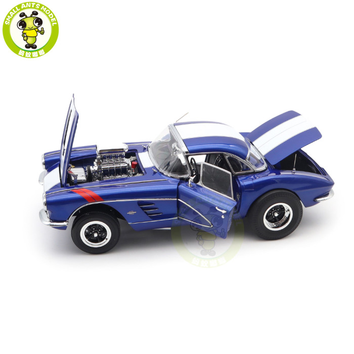 1/18 1961 Chevrolet Corvette Gasser ACME Diecast Model Car Toys Gifts