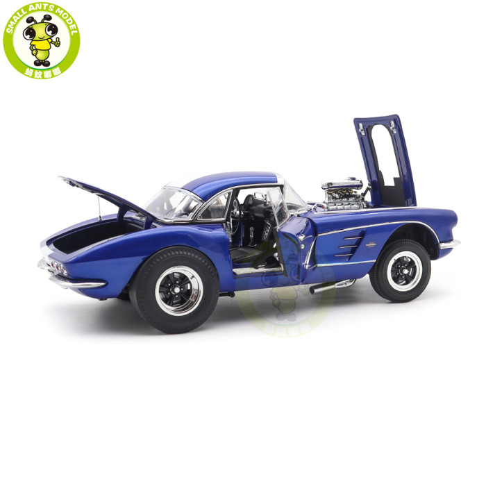 1/18 1961 Chevrolet Corvette Gasser ACME Diecast Model Car Toys Gifts