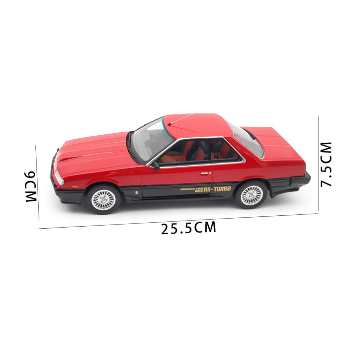 1/18 Kyosho Samural Nissan Skyline 2000 Turbo Intercooler RS-X Resin Model Gifts For Friends