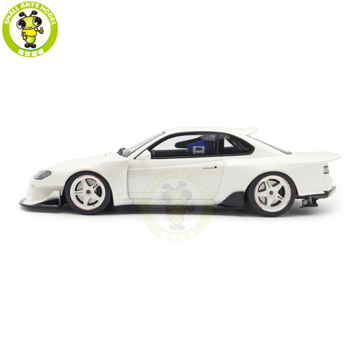 1/18 Kyosho Samural Nissan Silvia S15 Khyzyl Saleem White Resin Model Gifts For Friends