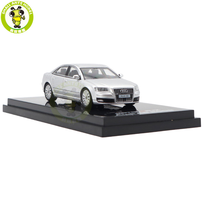 1/64 MOTORHELIX Audi A8 2008 Diecast Model Toy Car Gifts For Father Friends