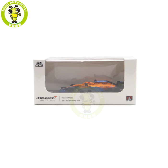 1/64 LCD Mclaren MCL35 2021 Italian Grand Prix Racing Car Diecast Model Toy Cars Gifts For Friends Father