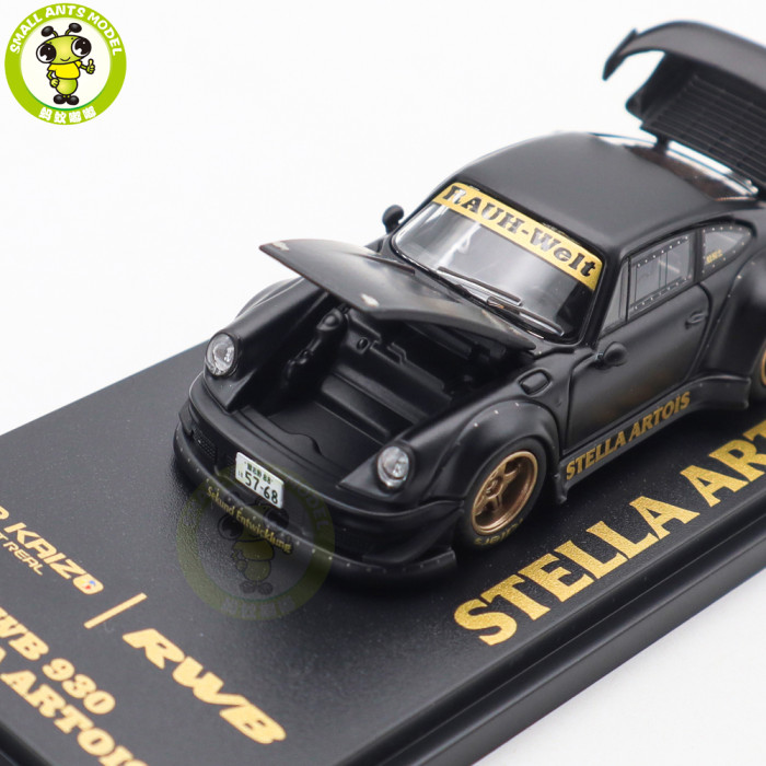 1/64 RWB Porsche 911 930 Stella Artois Almost Real Diecast Model Car Gifts For Friends