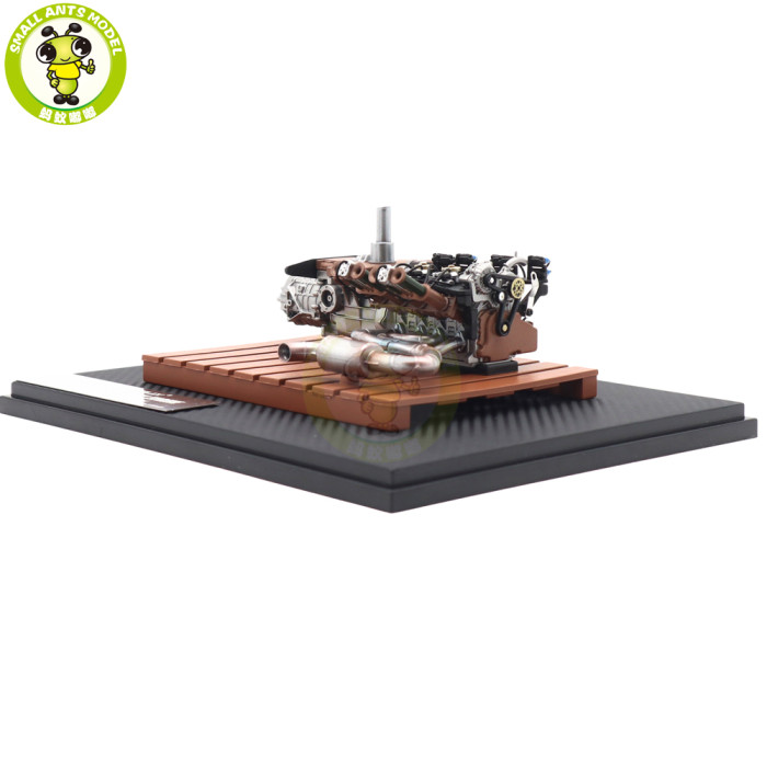 1/18 MOTORHELIX Engine Model For Nissan R34 R35 Benz W221 M275 ALFA ROMEO Honda K20C F B K Series Toyota 4AGE Mitsubishi 4G63T