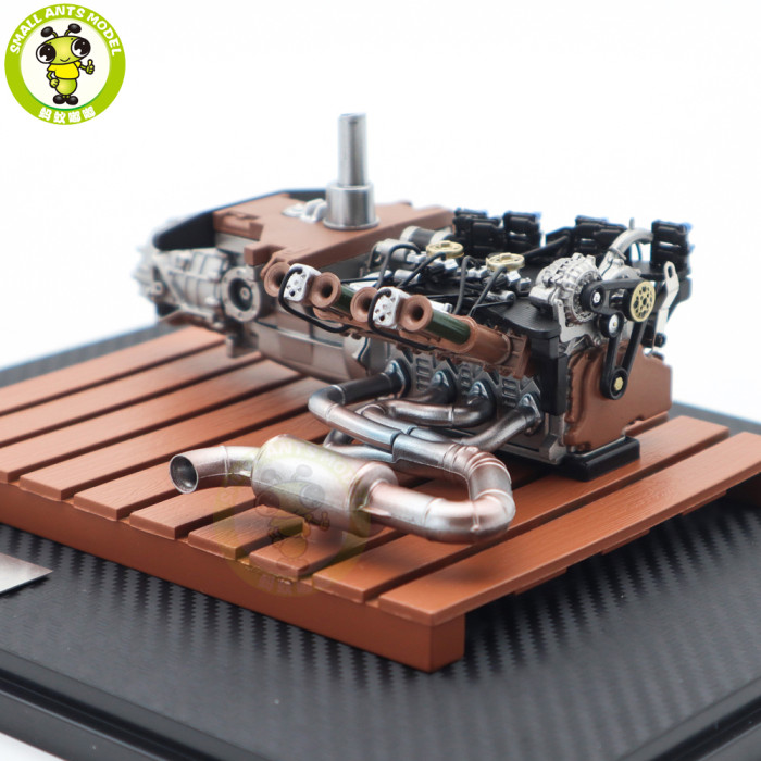 1/18 MOTORHELIX Engine Model For Nissan R34 R35 Benz W221 M275 ALFA ROMEO Honda K20C F B K Series Toyota 4AGE Mitsubishi 4G63T