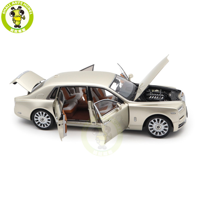 1/18 Rolls-Royce Phantom VIII Diecast Model Toy Car Gifts For Father Friends