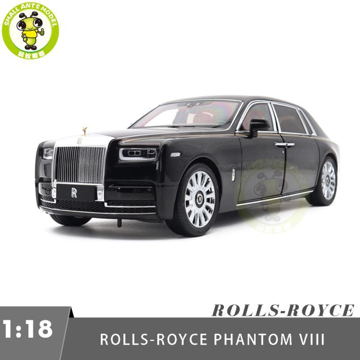 1/18 Rolls-Royce Phantom VIII Diecast Model Toy Car Gifts For Father Friends