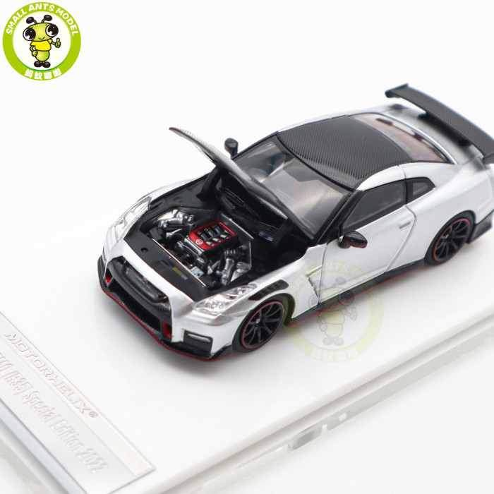 1/64 MOTORHELIX Nissan GT R GT-R R35 NISMO Special Edition 2022 Diecast Model Toy Car Gifts For Father Friends