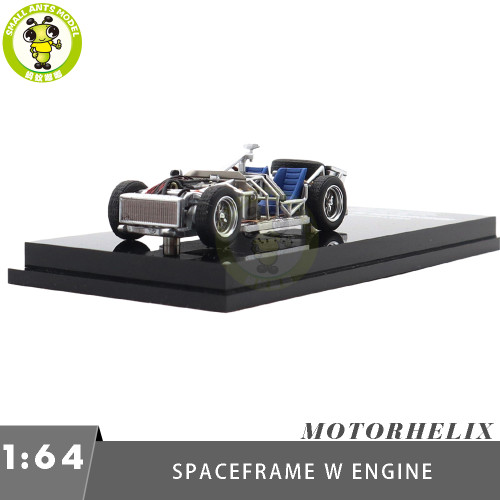 1/64 MOTORHELIX Maserati Spaceframe W/Engine Diecast Model Toy Car Gifts For Father Friends