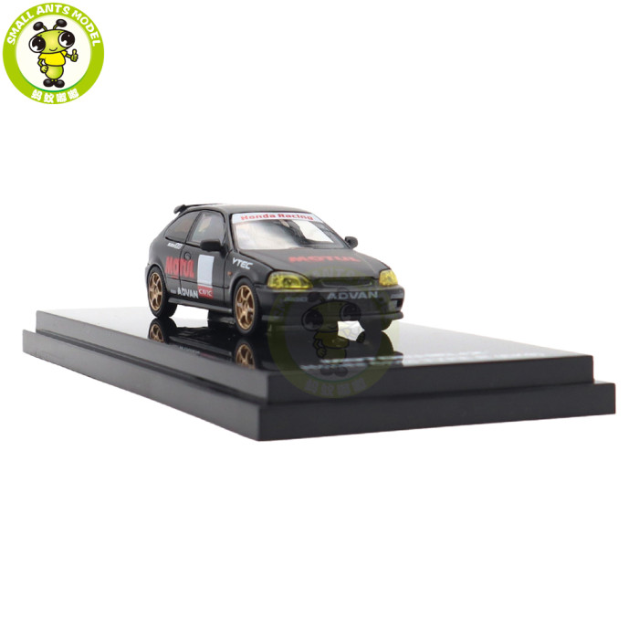 1/64 MOTORHELIX Honda Civic Type R EK9 Diecast Model Toy Car Gifts For Father Friends