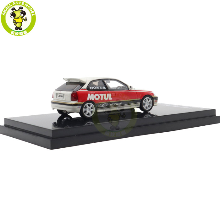 1/64 MOTORHELIX Honda Civic Type R EK9 Diecast Model Toy Car Gifts For Father Friends