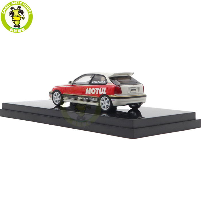 1/64 MOTORHELIX Honda Civic Type R EK9 Diecast Model Toy Car Gifts For Father Friends
