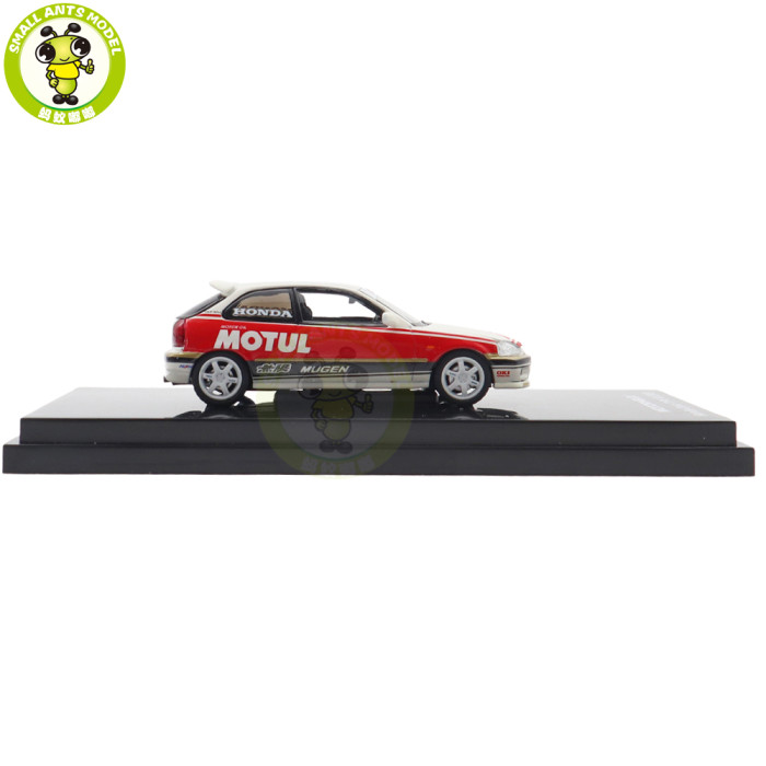 1/64 MOTORHELIX Honda Civic Type R EK9 Diecast Model Toy Car Gifts For Father Friends