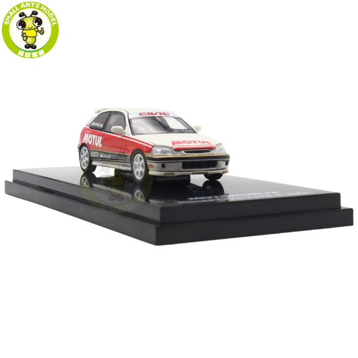 1/64 MOTORHELIX Honda Civic Type R EK9 Diecast Model Toy Car Gifts For Father Friends