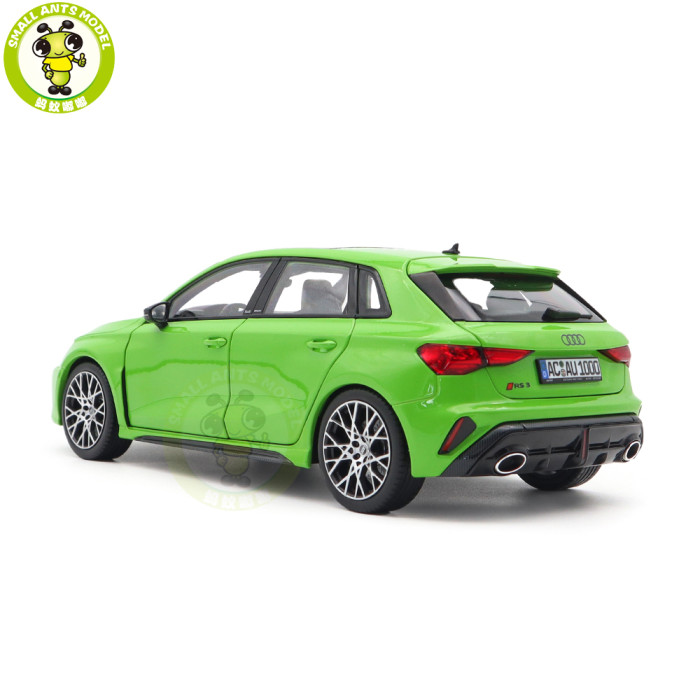 1/18 Audi RS 3 2025 NOREV 188390 Kyalami Green Diecast Model Toys Car Gifts For Friends Father