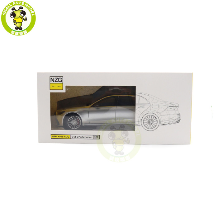 1/18 NZG Mercedes-AMG S63 S 63 Diecast Model Toys Car Gifts For Father Friends