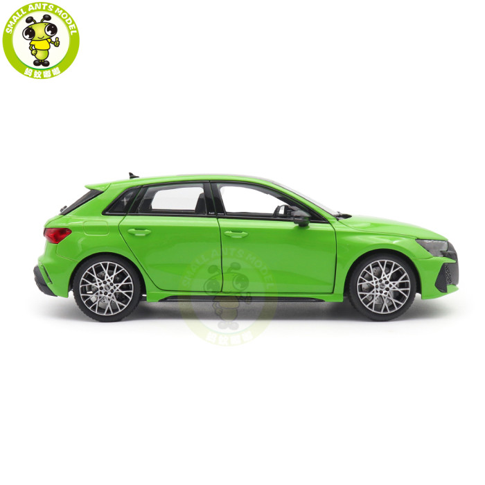 1/18 Audi RS 3 2025 NOREV 188390 Kyalami Green Diecast Model Toys Car Gifts For Friends Father