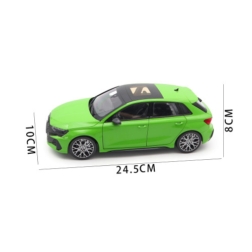 1/18 Audi RS 3 2025 NOREV 188390 Kyalami Green Diecast Model Toys Car Gifts For Friends Father