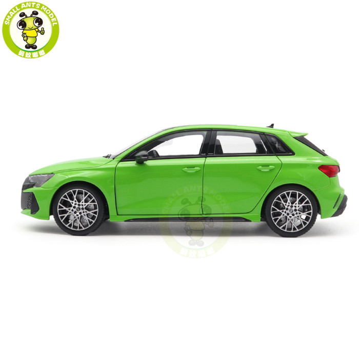 1/18 Audi RS 3 2025 NOREV 188390 Kyalami Green Diecast Model Toys Car Gifts For Friends Father