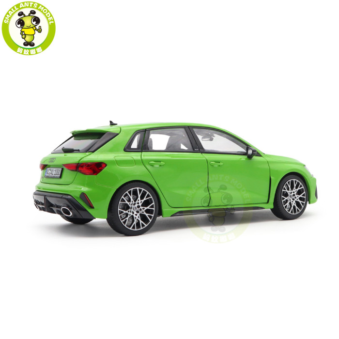 1/18 Audi RS 3 2025 NOREV 188390 Kyalami Green Diecast Model Toys Car Gifts For Friends Father
