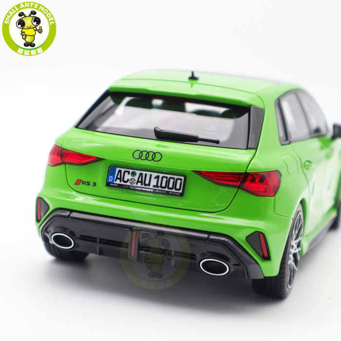 1/18 Audi RS 3 2025 NOREV 188390 Kyalami Green Diecast Model Toys Car Gifts For Friends Father