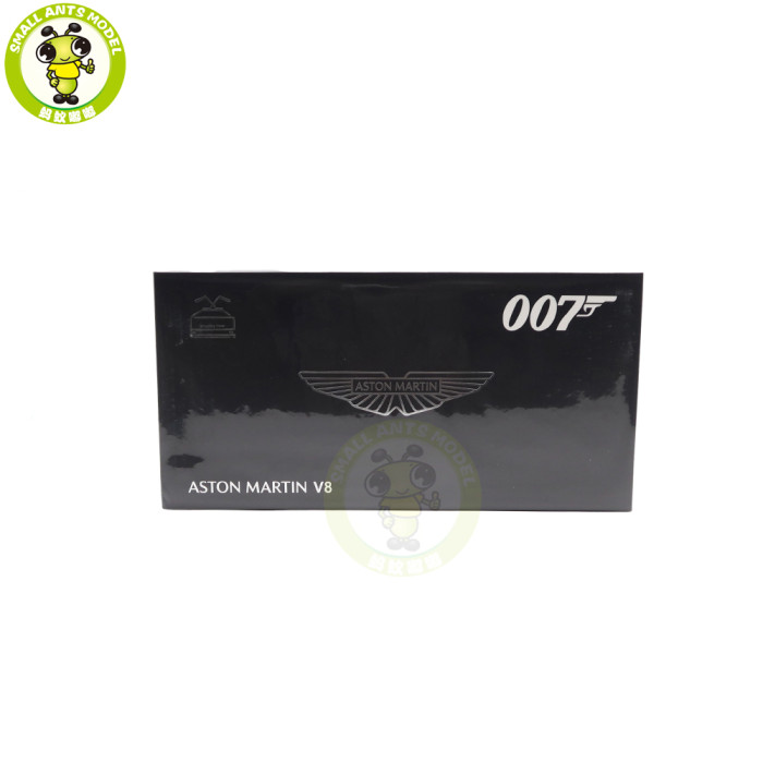 1/18 Aston Martin V8 Vantage 007 Dead By Daylight 1987 No Time To Die 2021 Diecast Model Toy Car Gifts For Father Friends