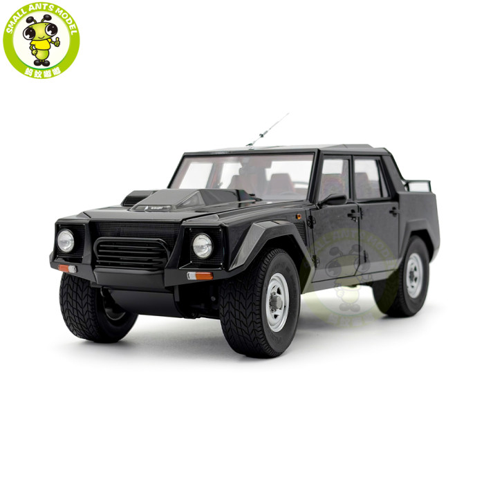 1/18 Lamborghini LM002 AUTOart 74550 Nero Tenebre / Black Model Car