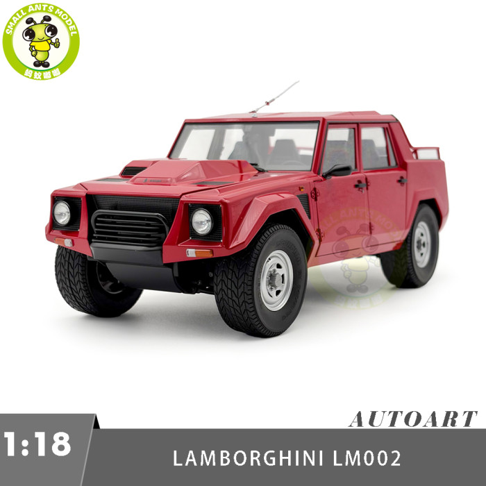 1/18 Lamborghini LM002 AUTOart 74551 Rosso Siviglia / Red Model Car