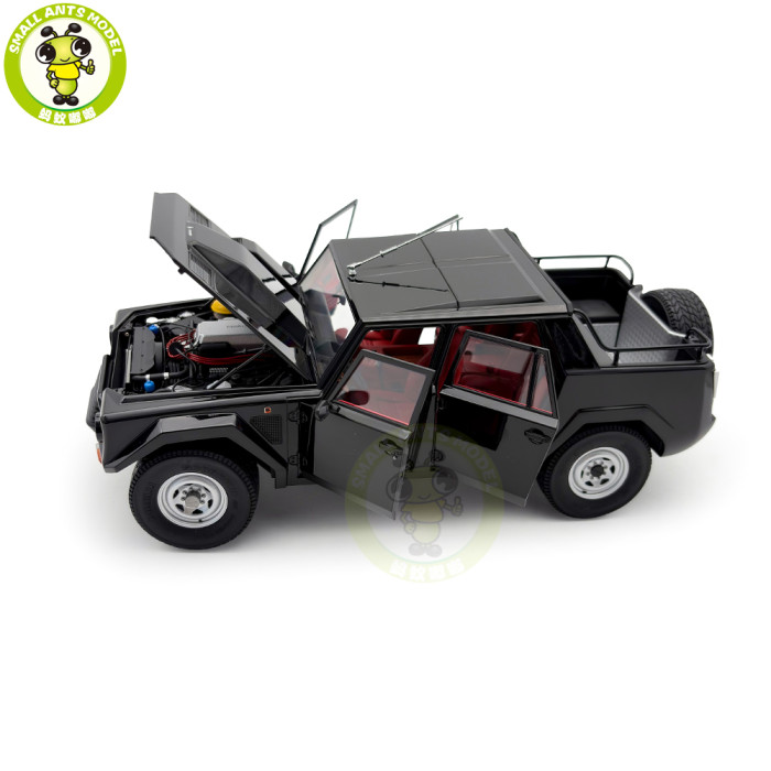 1/18 Lamborghini LM002 AUTOart 74550 Nero Tenebre / Black Model Car