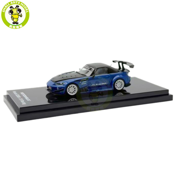 1/64 MOTORHELIX Honda S2000 J's Racing Diecast Model Toy Car Gifts For Father Friends
