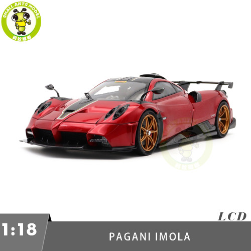 1/18 LCD Pagani Imola Diecast Model Car Gifts For Father Friends